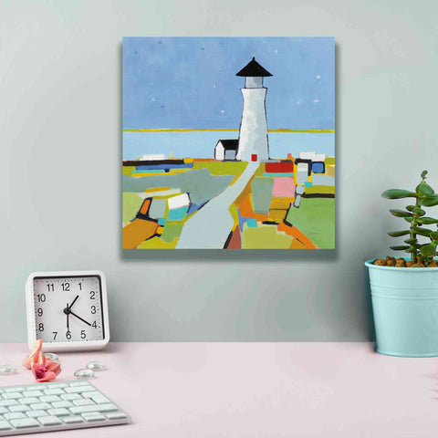 Image of 'To the Lighthouse' by Phyllis Adams, Canvas Wall Art,12 x 12