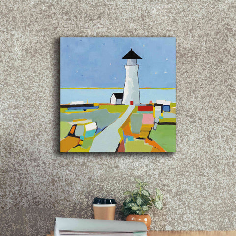 Image of 'To the Lighthouse' by Phyllis Adams, Canvas Wall Art,18 x 18