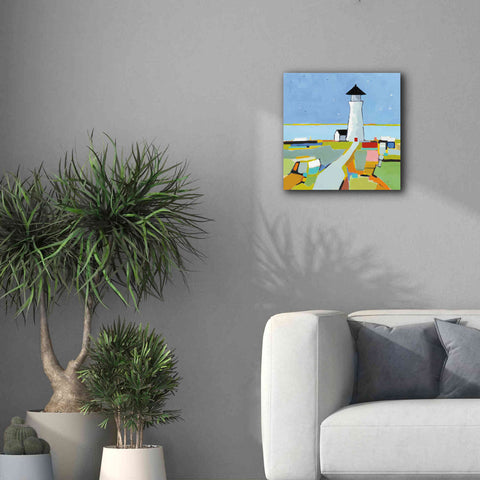 Image of 'To the Lighthouse' by Phyllis Adams, Canvas Wall Art,18 x 18