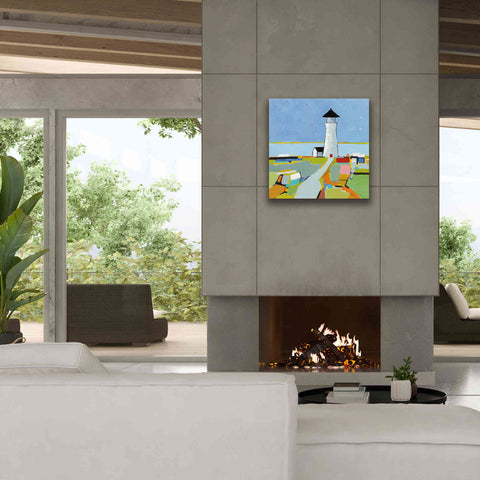 Image of 'To the Lighthouse' by Phyllis Adams, Canvas Wall Art,26 x 26