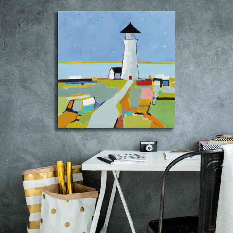 Image of 'To the Lighthouse' by Phyllis Adams, Canvas Wall Art,26 x 26