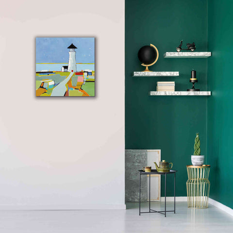 Image of 'To the Lighthouse' by Phyllis Adams, Canvas Wall Art,26 x 26