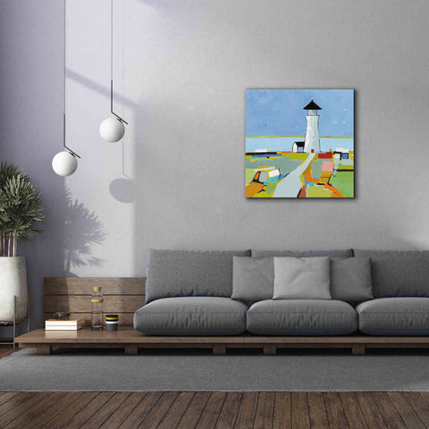 Image of 'To the Lighthouse' by Phyllis Adams, Canvas Wall Art,37 x 37