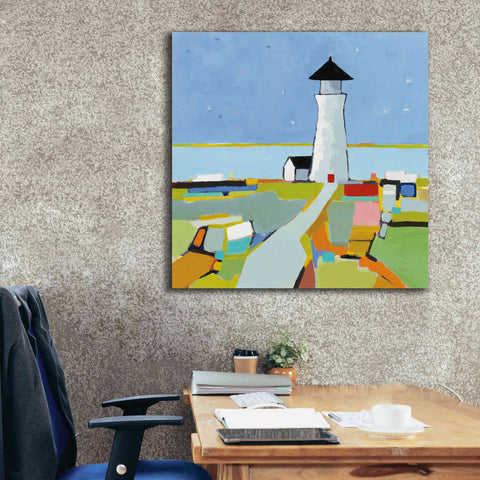 Image of 'To the Lighthouse' by Phyllis Adams, Canvas Wall Art,37 x 37
