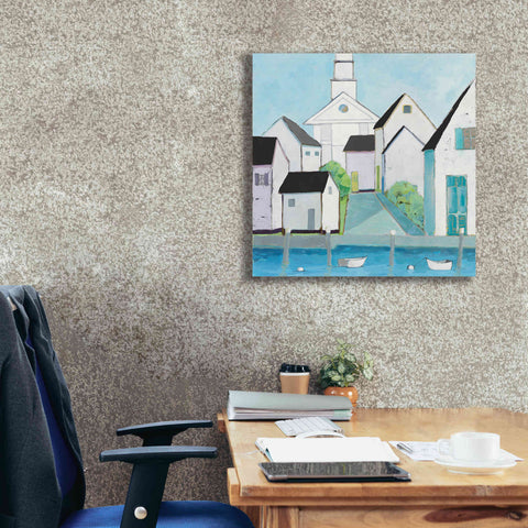 Image of 'Harbor Town III No Sign Light' by Phyllis Adams, Canvas Wall Art,26 x 26