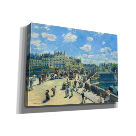 Image of 'Pont Neuf' by Pierre-Auguste Renoir, Canvas Wall Art