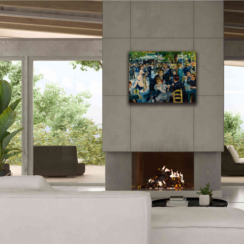 Image of 'Dance at Le moulin de la Galette' by Pierre-Auguste Renoir, Canvas Wall Art,34 x 26