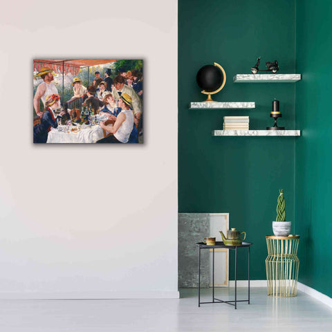Image of 'Luncheon of the Boating Party' by Pierre-Auguste Renoir, Canvas Wall Art,34 x 26