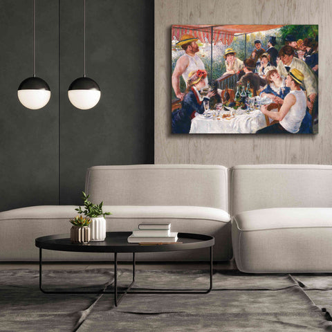 Image of 'Luncheon of the Boating Party' by Pierre-Auguste Renoir, Canvas Wall Art,54 x 40