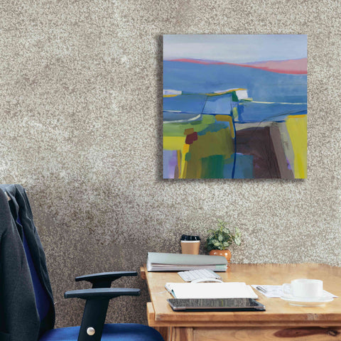Image of 'Hill Side' by Jo Maye, Canvas Wall Art,26 x 26