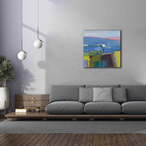 Image of 'Hill Side' by Jo Maye, Canvas Wall Art,37 x 37