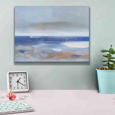 Image of 'Calm Sea' by Jo Maye, Canvas Wall Art,16 x 12