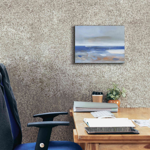 Image of 'Calm Sea' by Jo Maye, Canvas Wall Art,16 x 12