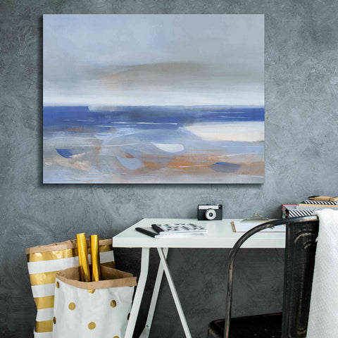 Image of 'Calm Sea' by Jo Maye, Canvas Wall Art,34 x 26