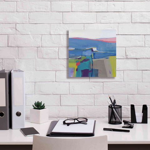Image of 'Hill Side Bright' by Jo Maye, Canvas Wall Art,12 x 12