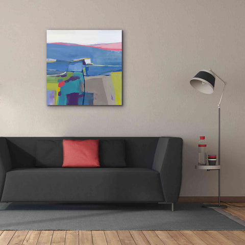 Image of 'Hill Side Bright' by Jo Maye, Canvas Wall Art,37 x 37