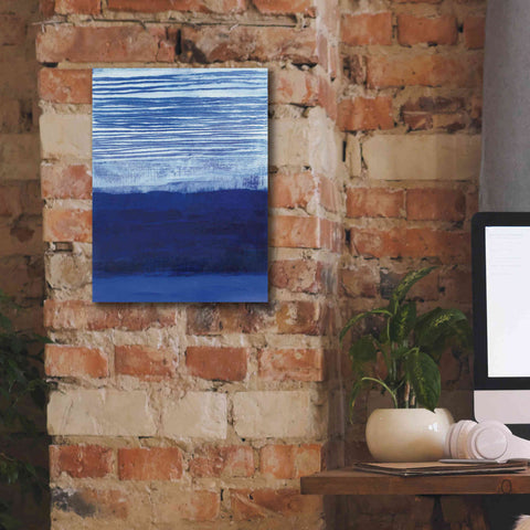 Image of 'Blue Haze' by Jo Maye, Canvas Wall Art,12 x 16