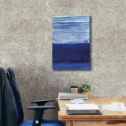 Image of 'Blue Haze' by Jo Maye, Canvas Wall Art,18 x 26