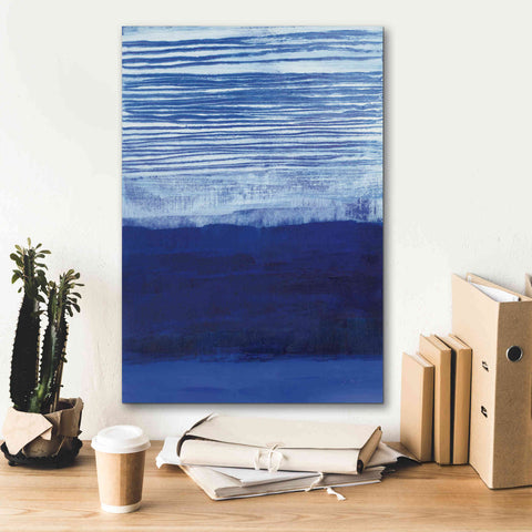 Image of 'Blue Haze' by Jo Maye, Canvas Wall Art,18 x 26