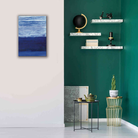 Image of 'Blue Haze' by Jo Maye, Canvas Wall Art,18 x 26