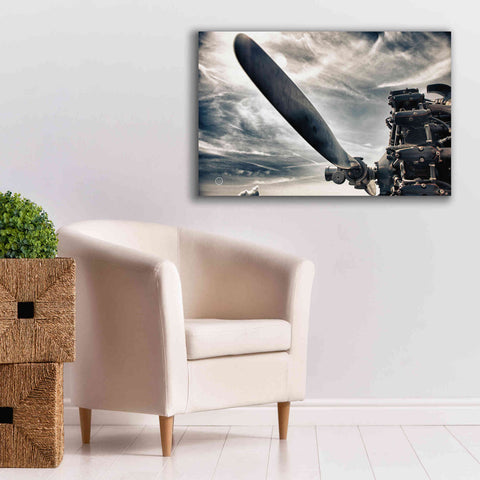 Image of 'Aero Maquina' by Nathan Larson, Canvas Wall Art,40 x 26