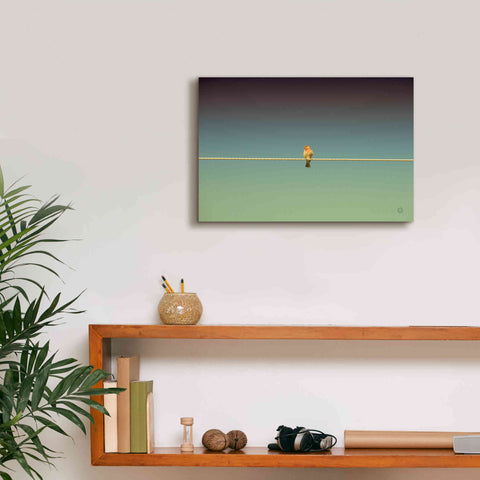 Image of 'Waiting' by Nathan Larson, Canvas Wall Art,18 x 12