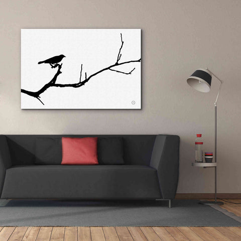 Image of 'Bird Silhouette' by Nathan Larson, Canvas Wall Art,60 x 40