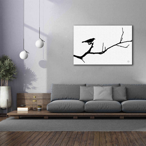 Image of 'Bird Silhouette' by Nathan Larson, Canvas Wall Art,60 x 40