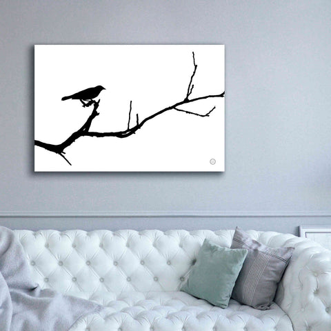 Image of 'Bird Silhouette' by Nathan Larson, Canvas Wall Art,60 x 40