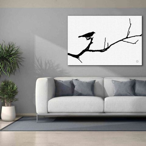 Image of 'Bird Silhouette' by Nathan Larson, Canvas Wall Art,60 x 40