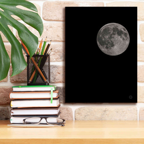 Image of 'Moon Detail I' by Nathan Larson, Canvas Wall Art,12 x 16