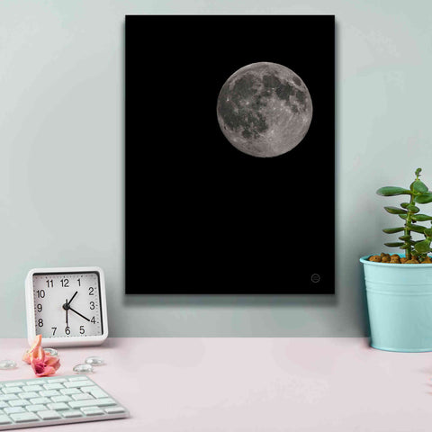 Image of 'Moon Detail I' by Nathan Larson, Canvas Wall Art,12 x 16