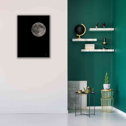 Image of 'Moon Detail I' by Nathan Larson, Canvas Wall Art,26 x 34