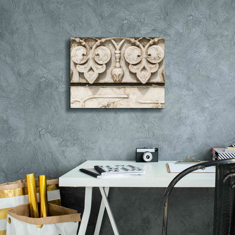 Image of 'Sculptural Detail' by Nathan Larson, Canvas Wall Art,16 x 12