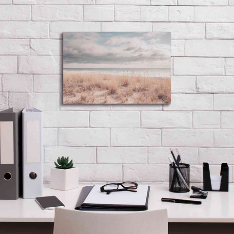 Image of 'Soft Oceans' by Nathan Larson, Canvas Wall Art,18 x 12