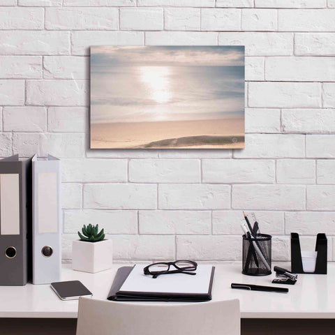 Image of 'Smooth Waters' by Nathan Larson, Canvas Wall Art,18 x 12