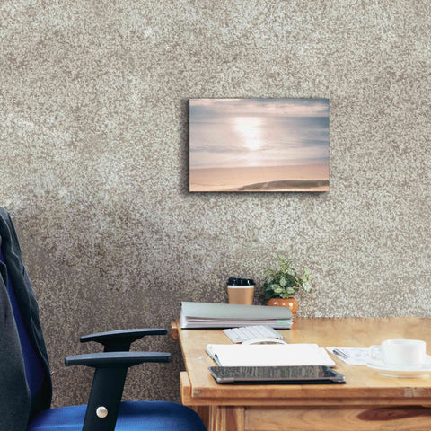 Image of 'Smooth Waters' by Nathan Larson, Canvas Wall Art,18 x 12