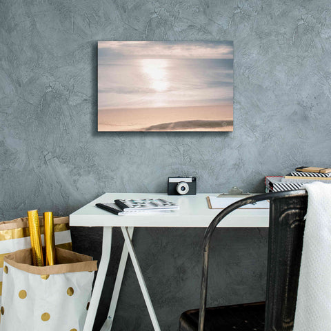 Image of 'Smooth Waters' by Nathan Larson, Canvas Wall Art,18 x 12