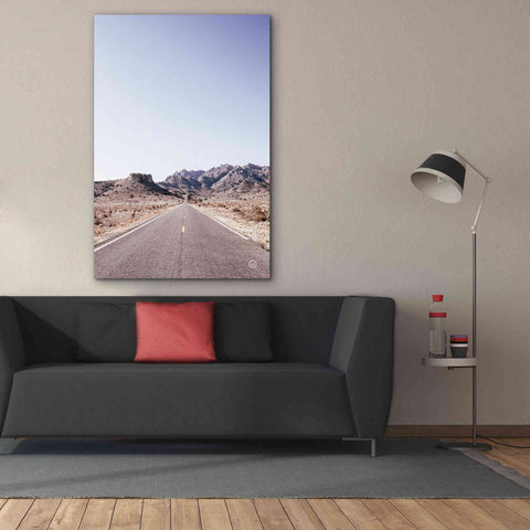 Image of 'Dusty Desert Dreams Road' by Nathan Larson, Canvas Wall Art,40 x 60