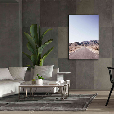 Image of 'Dusty Desert Dreams Road' by Nathan Larson, Canvas Wall Art,40 x 60