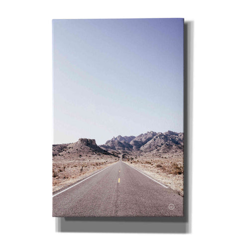 Image of 'Dusty Desert Dreams Road' by Nathan Larson, Canvas Wall Art