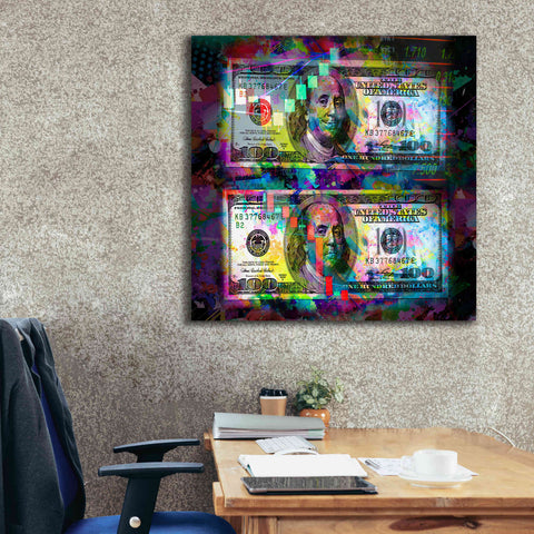 Image of 'Good Day Bad Day,' Canvas Wall Art,37x37