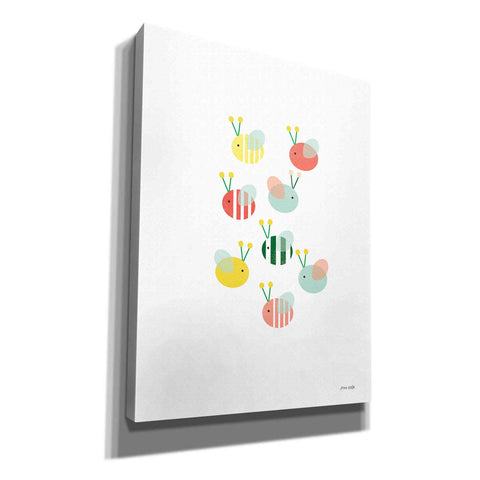Image of 'Bumblebee Friends' by Ann Kelle Designs, Canvas Wall Art,12x16x1.1x0,20x24x1.1x0,26x30x1.74x0,40x54x1.74x0