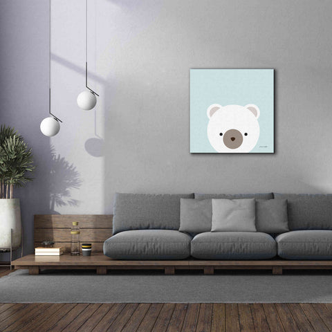 Image of 'Cuddly Bear' by Ann Kelle Designs, Canvas Wall Art,37 x 37