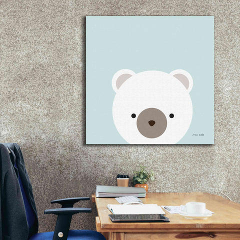Image of 'Cuddly Bear' by Ann Kelle Designs, Canvas Wall Art,37 x 37