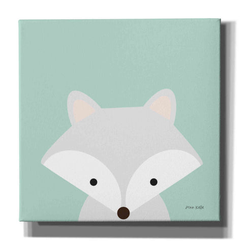 Image of 'Cuddly Fox' by Ann Kelle Designs, Canvas Wall Art,12x12x1.1x0,18x18x1.1x0,26x26x1.74x0,37x37x1.74x0