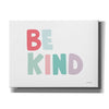 'Be Kind' by Ann Kelle Designs, Canvas Wall Art,16x12x1.1x0,26x18x1.1x0,34x26x1.74x0,54x40x1.74x0