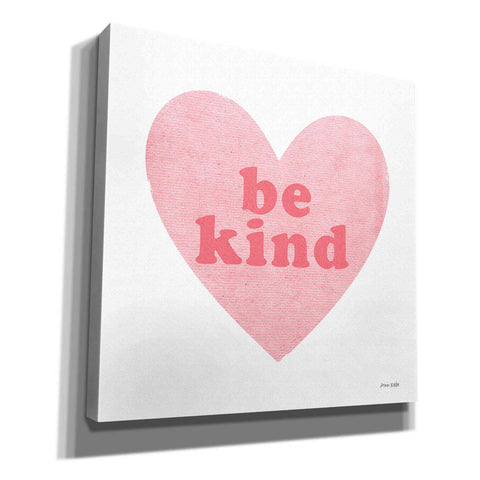 Image of 'Be Kind Heart' by Ann Kelle Designs, Canvas Wall Art,12x12x1.1x0,18x18x1.1x0,26x26x1.74x0,37x37x1.74x0