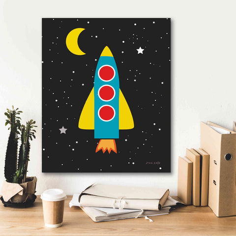 Image of 'Blast Off' by Ann Kelle Designs, Canvas Wall Art,20 x 24