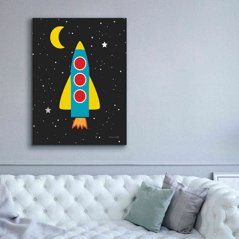 Image of 'Blast Off' by Ann Kelle Designs, Canvas Wall Art,40 x 54